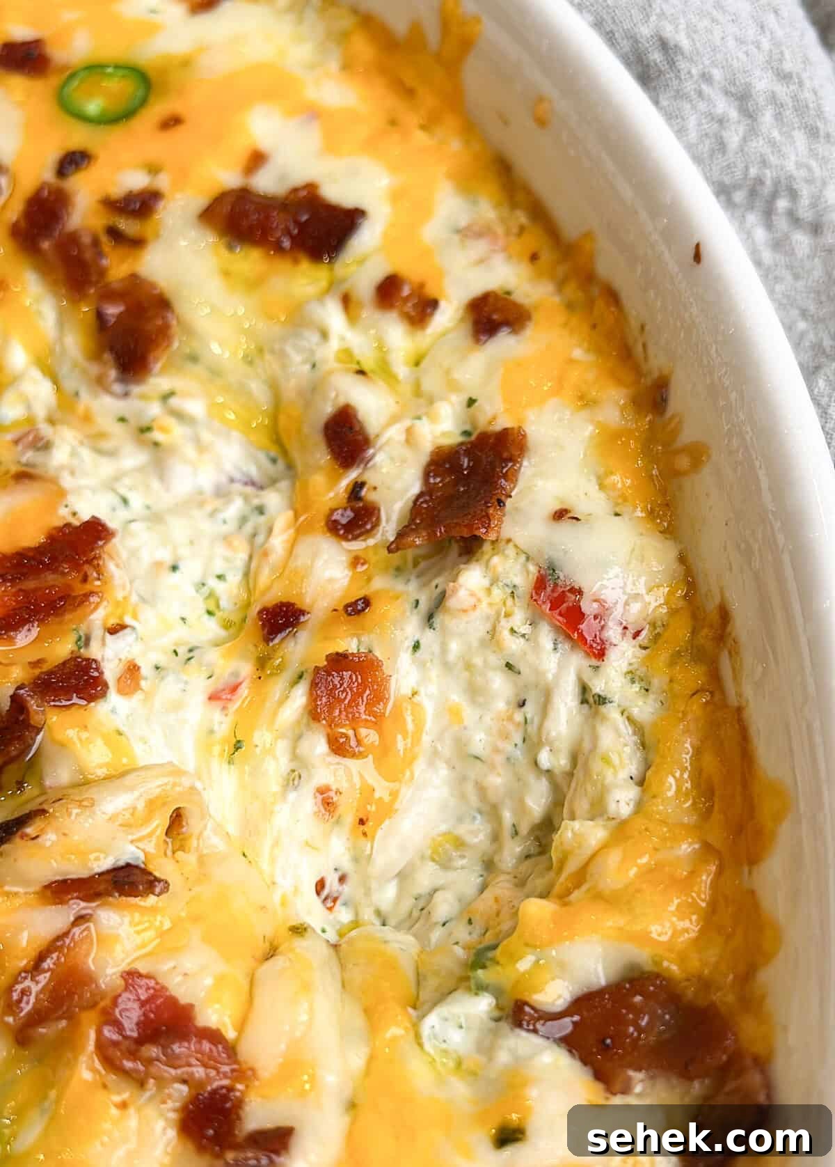 Baked Chuy’s Jalapeño Chicken Dip Recipe 4 game day appetizer
