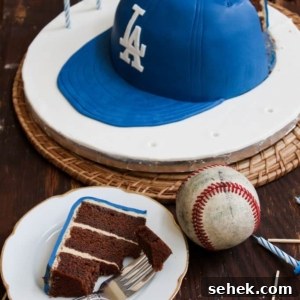 How to Make a Baseball Cap Cake Step-by-Step Guide 4 Chocolate peanut butter cake