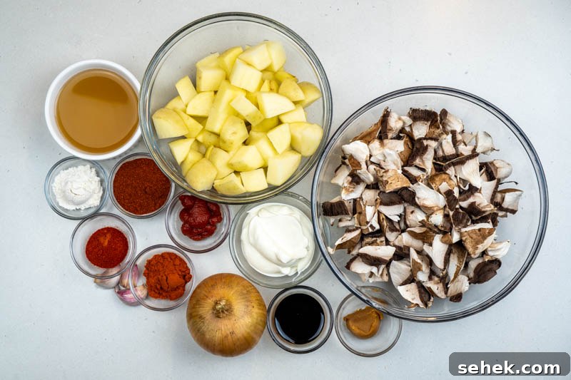 Ingredients for this recipe