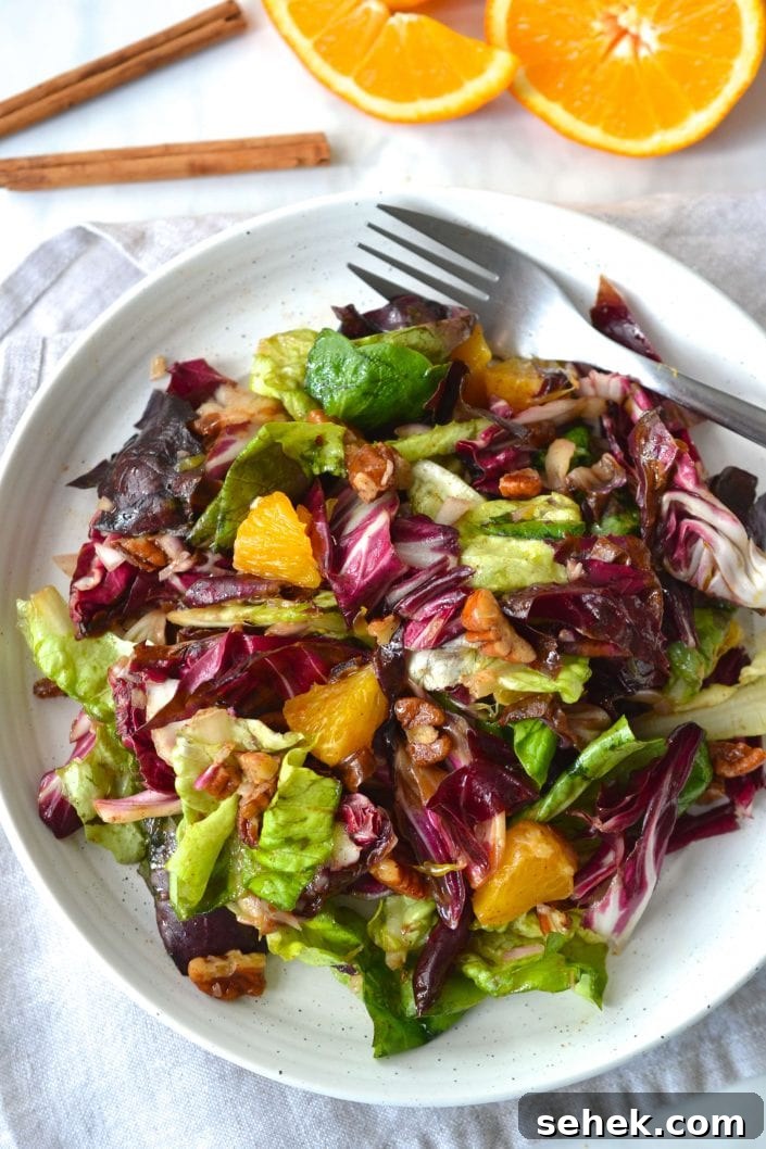 Grilled Radicchio & Orange Salad with Cinnamon Dressing Grilled Radicchio & Orange Salad with Cinnamon Dressing