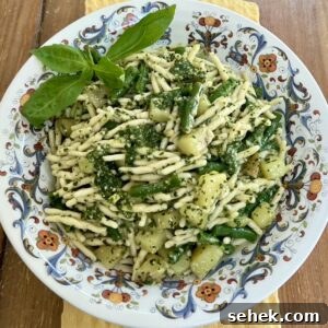 Trofie al Pesto Genovese with Potatoes and Green Beans 17 img 17307 22