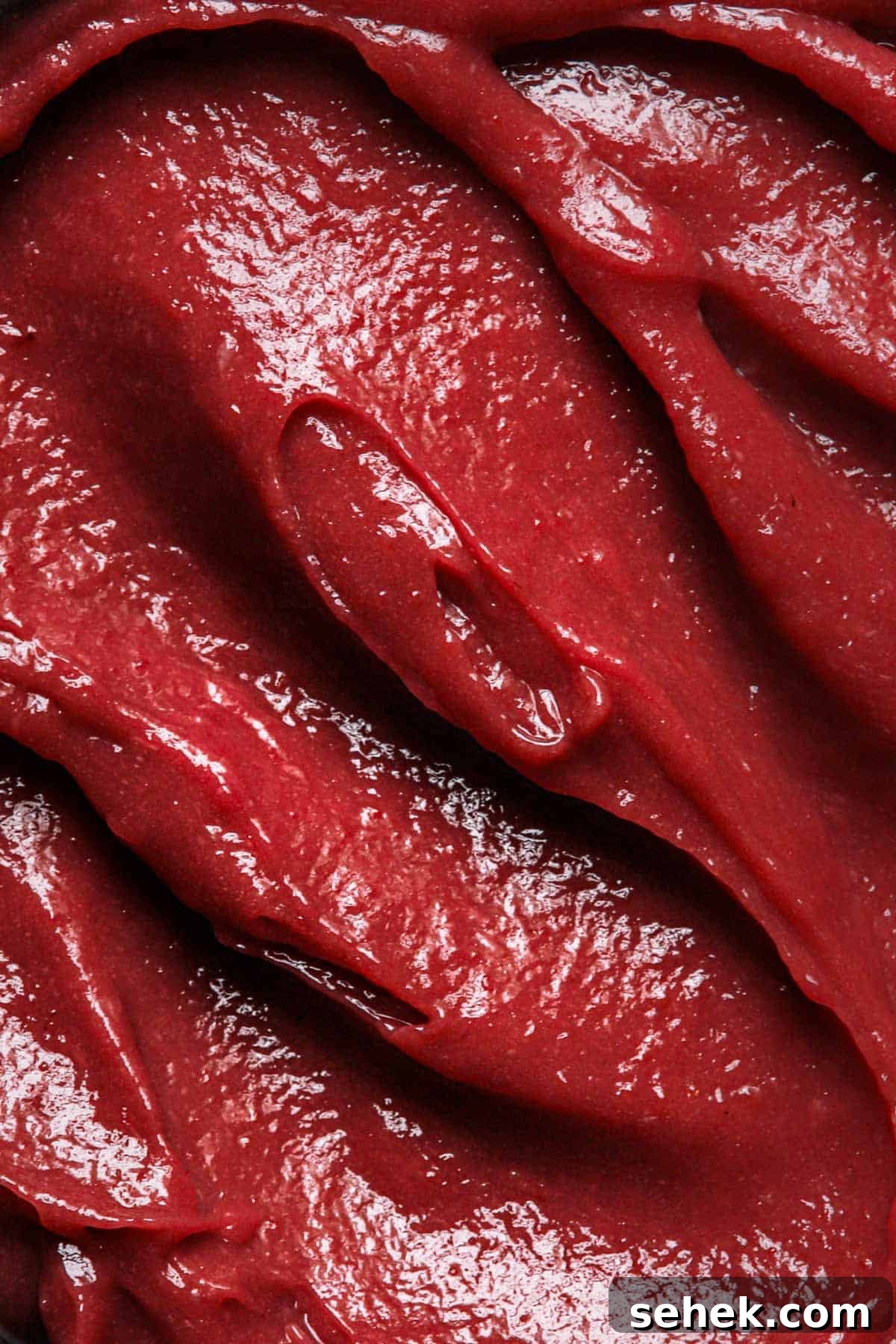 red custard.