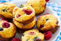 Low-Carb Mixed Berry Muffins Recipe for Low-Carb Diets