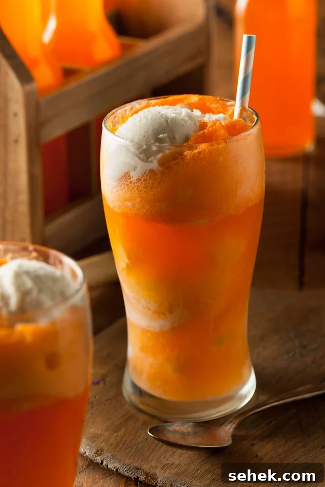 40+ Refreshing Summer Cocktail Recipes for Parties and Picnics 11 Boozy Creamsicle Float