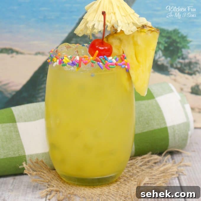 40+ Refreshing Summer Cocktail Recipes for Parties and Picnics 16 Cake By The Ocean Cocktail