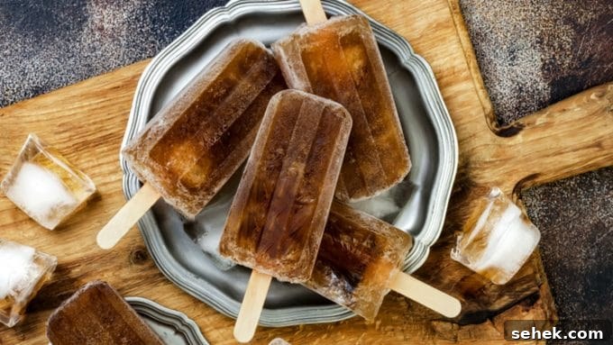 40+ Refreshing Summer Cocktail Recipes for Parties and Picnics 22 Rum and Coke Popsicles