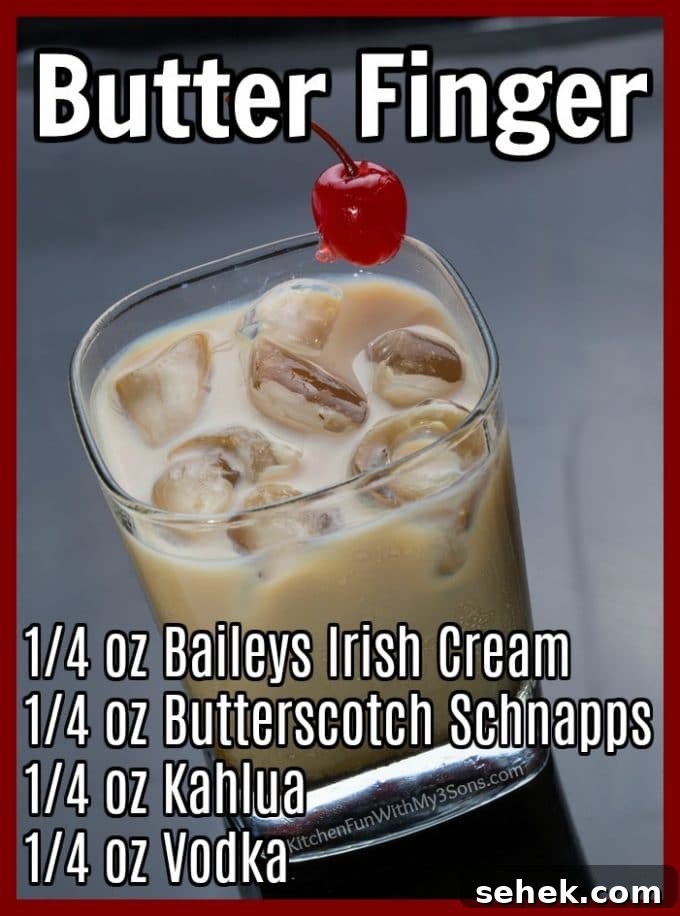 40+ Refreshing Summer Cocktail Recipes for Parties and Picnics 29 Butter Finger Cocktail