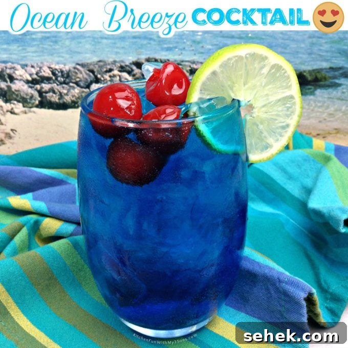 40+ Refreshing Summer Cocktail Recipes for Parties and Picnics 32 Ocean Breeze Cocktail - Over 40 of the BEST Summer Cocktails!