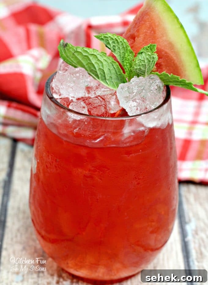 40+ Refreshing Summer Cocktail Recipes for Parties and Picnics 39 Watermelon Hammer