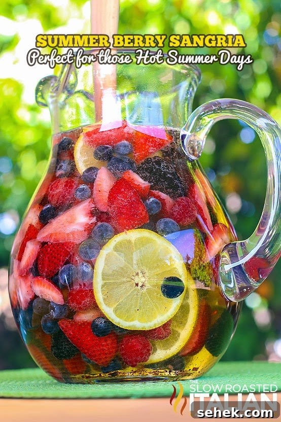 40+ Refreshing Summer Cocktail Recipes for Parties and Picnics 10 Summer Berry Sangria