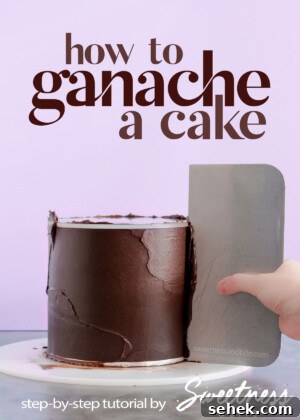 Gluten-Free White Chocolate Mud Cake Recipe 16 How To Ganache A Cake - A Step-By-Step Tutorial ~ Sweetness & Bite