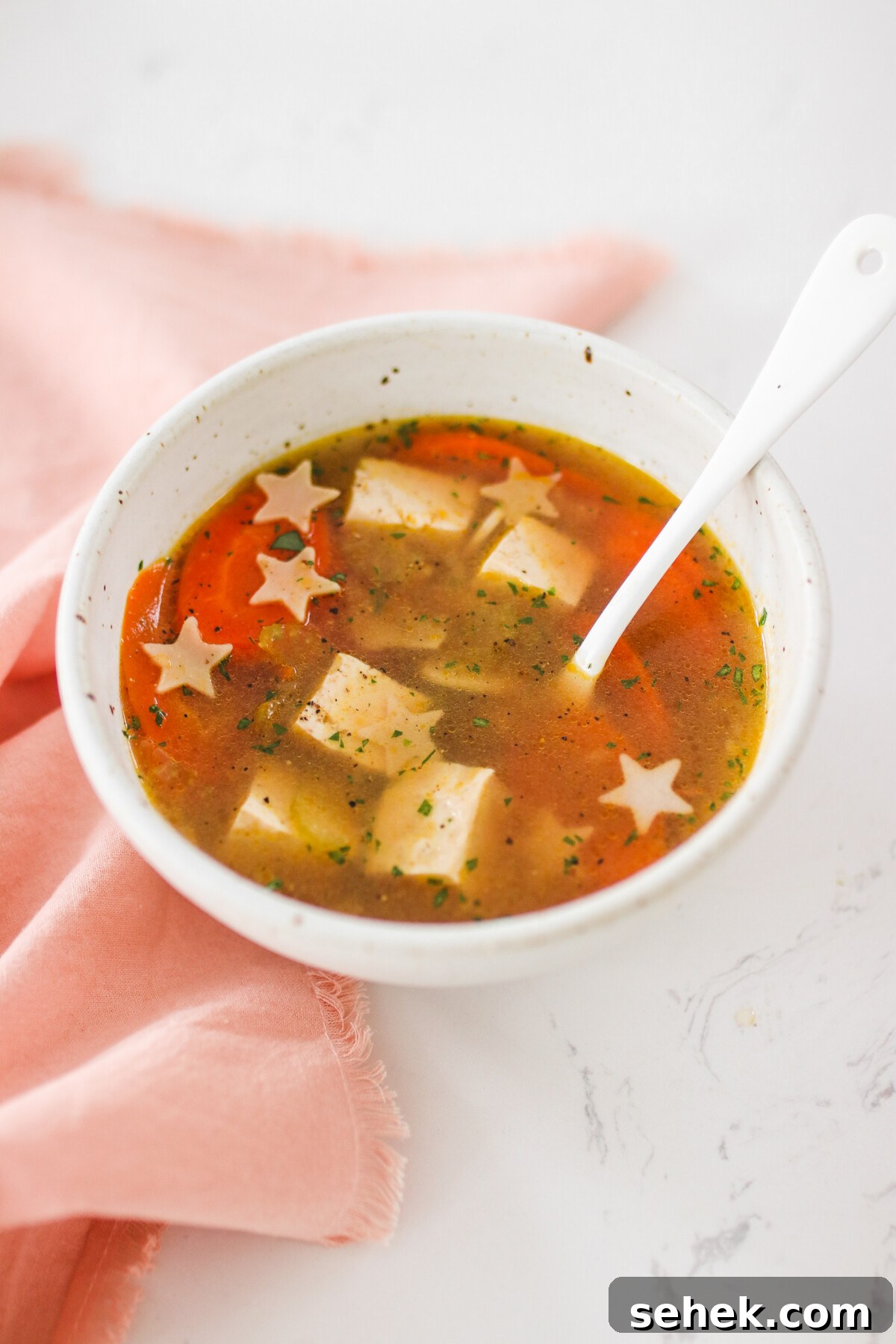 20+ Simple Vegan Soup Recipes for Every Season 3 vegan chicken noodle soup