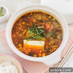 20+ Simple Vegan Soup Recipes for Every Season 26 Authentic Vegan Sundubu Jiggae Recipe - Veggiekins Blog