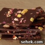 How to Make Rich Homemade Dark Chocolate at Home 6 Stack of Dark Chocolate Bark