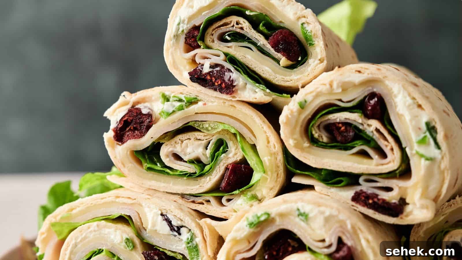 9 Pinwheel Recipes Guests Always Request Again 4 Turkey Pinwheels. Photo credit: My Reliable Recipes.