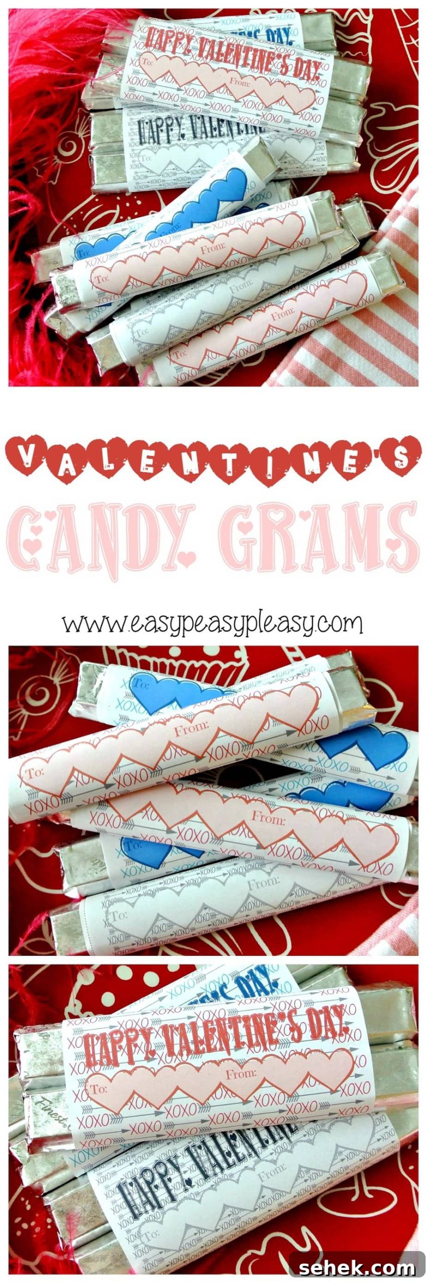 Printable Valentine's Day Candy Grams (Free Download) 3 Free Printable Valentine's Day Candy Gram for everyone to use! I also have a set that works great for PTOPTA fundraisers! Come check it out!