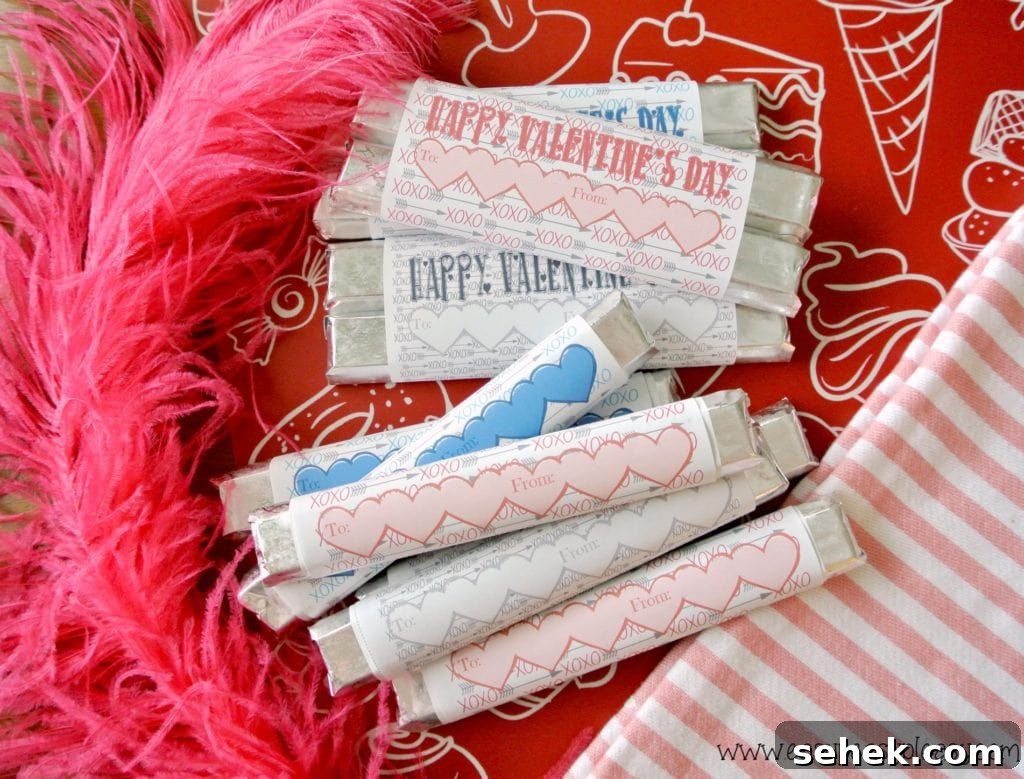 Printable Valentine's Day Candy Grams (Free Download) 10 Free Printable Valentines Candy Grams. One set is perfect to send to anyone and one set is perfect for PTO and PTA to use as a fundraiser! Come check it out!