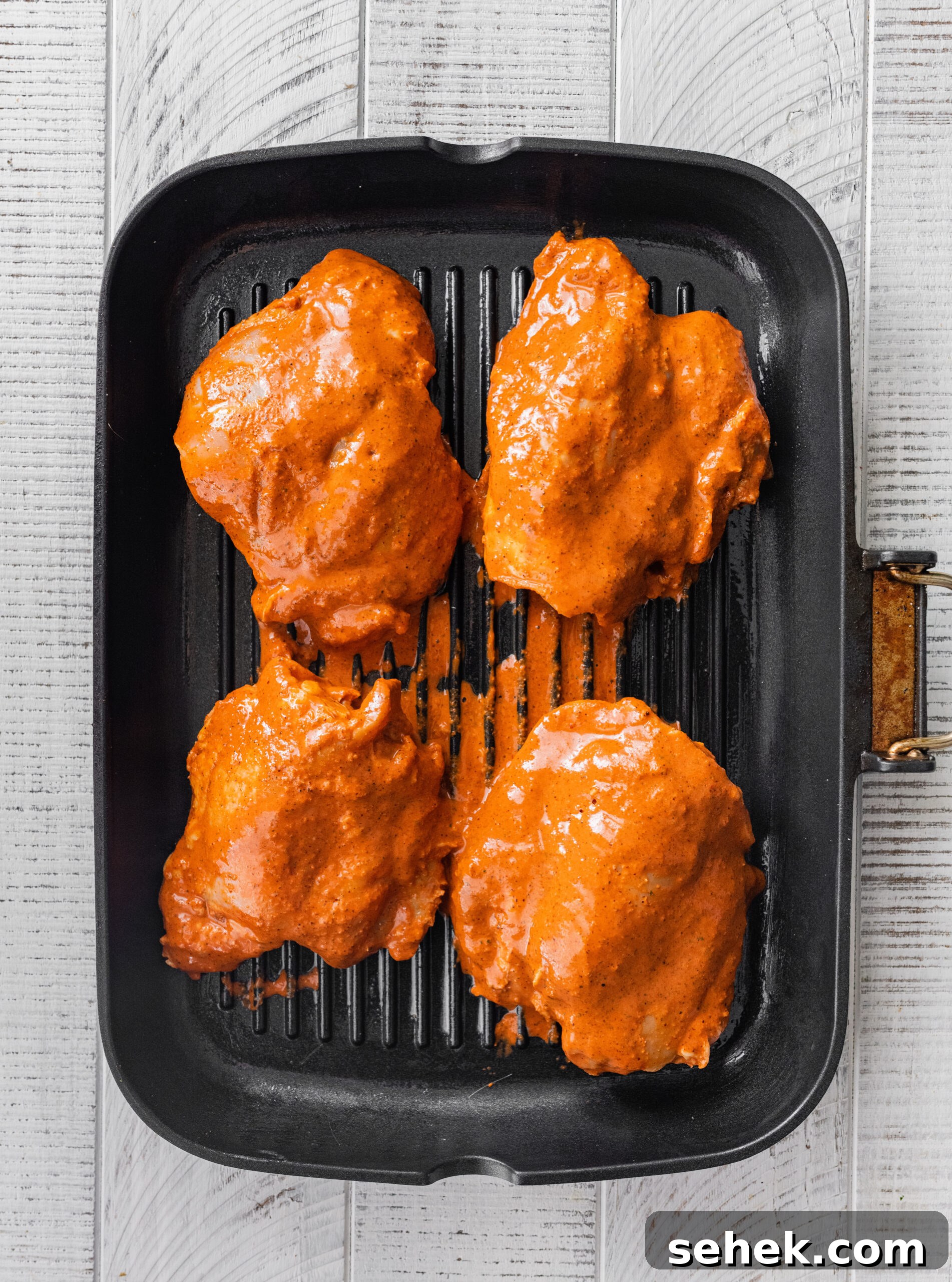 Chipotle-Style Pollo Asado Recipe: Juicy Mexican Grilled Chicken 11 process photo pollo asado on the grill