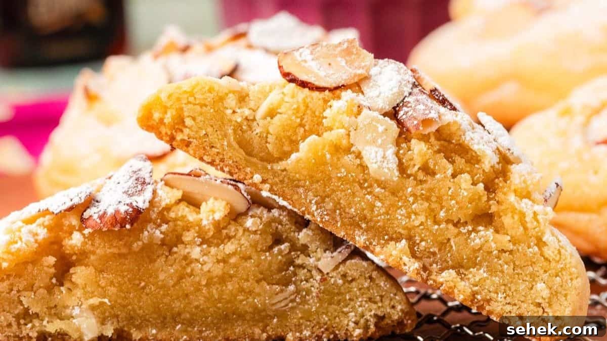 Almond Croissant Cookies