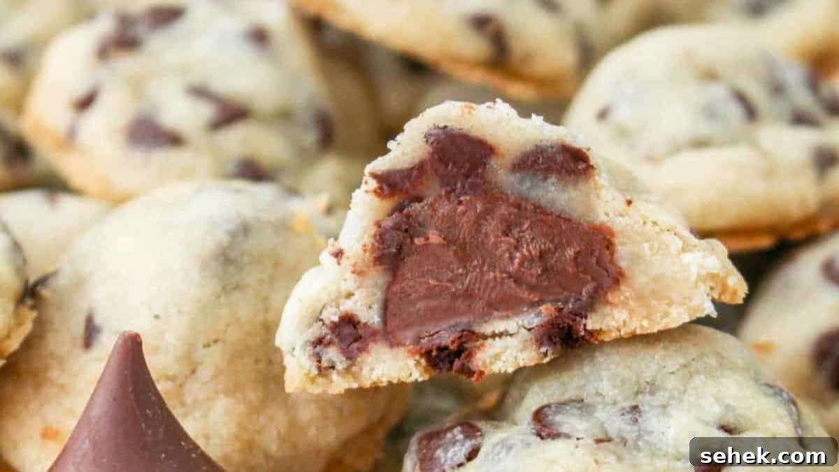 Chocolate Chip Hershey Kiss Cookies