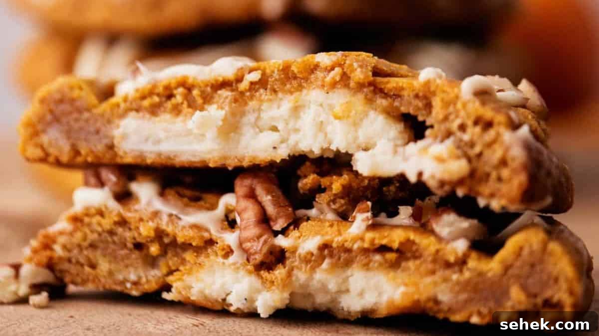 Pumpkin Cheesecake Cookies