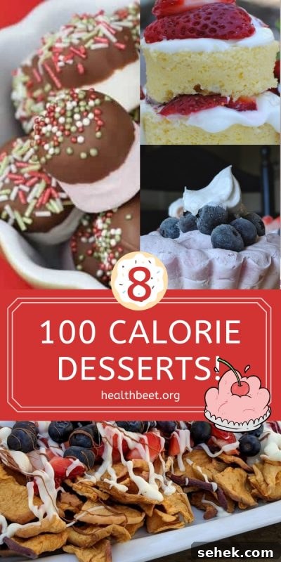 8 Guilt-Free Desserts Under 100 Calories Each 11 8 100 calorie desserts for a healthy diet