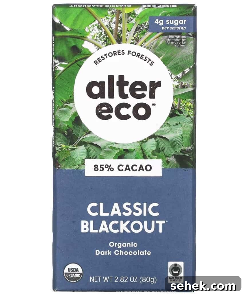 Is Dark Chocolate Good for Your Health? 6 Alter Eco Dark Chocolate 85%