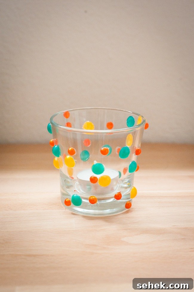I love to create fresh home decor projects for spring! These Easy Decorated Candle Holders couldn't be more perfect to accent the home