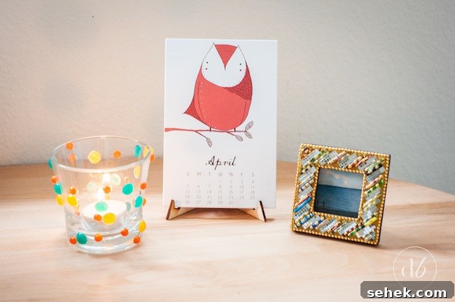 I love to create fresh home decor projects for spring! These Easy Decorated Candle Holders couldn't be more perfect to accent the home