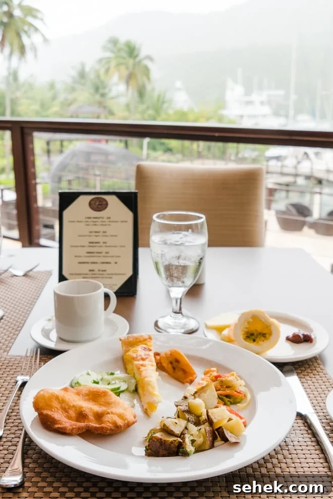 Saint Lucia dining