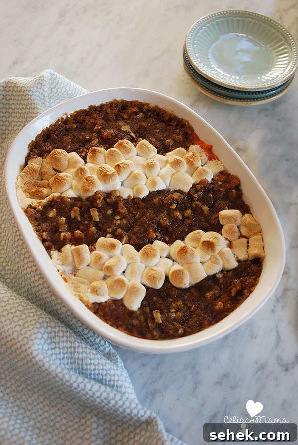 Gluten-Free Sweet Potato Casserole Recipe for Holidays 3 dairy-free-sweet-potato-casserole
