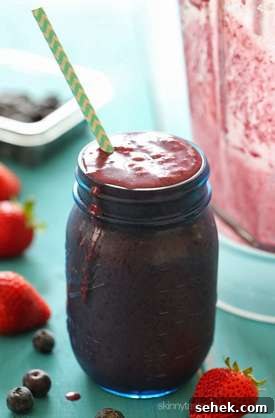 Low-Calorie Smoothie Recipes for Weight Watchers Points 6 Peanut Butter and Jelly Smoothie