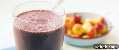 Low-Calorie Smoothie Recipes for Weight Watchers Points 7 Chocolate Cherry Breakfast Smoothie