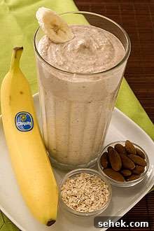 Low-Calorie Smoothie Recipes for Weight Watchers Points 9 Almond Oatmeal Banana Smoothie