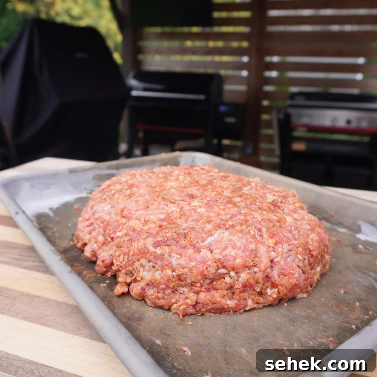 Loaded Beef Chili Recipe: Over-the-Top Comfort Chili 5 Chili beef patty.
