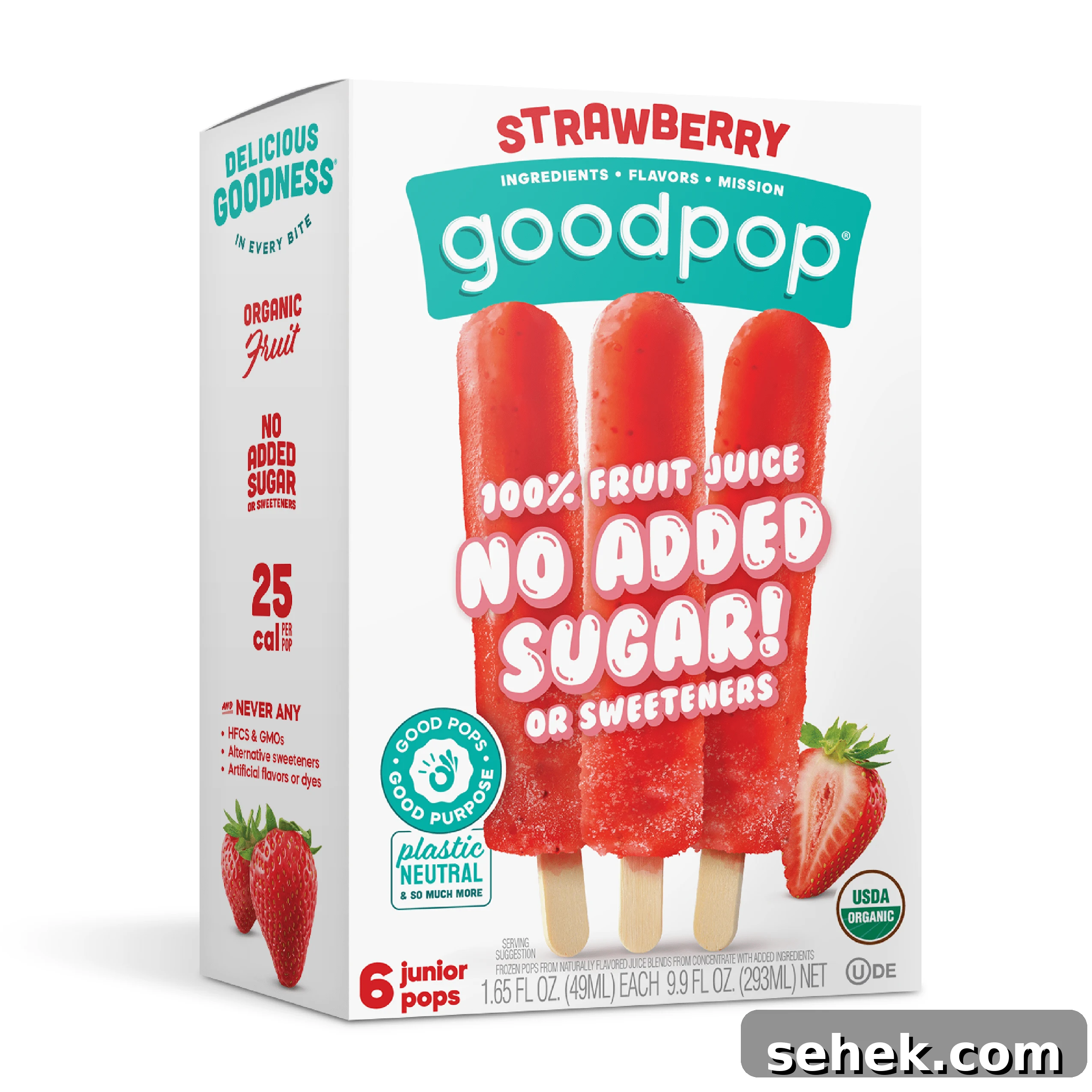 Goodpop Fruit Pops Healthy Popsicles