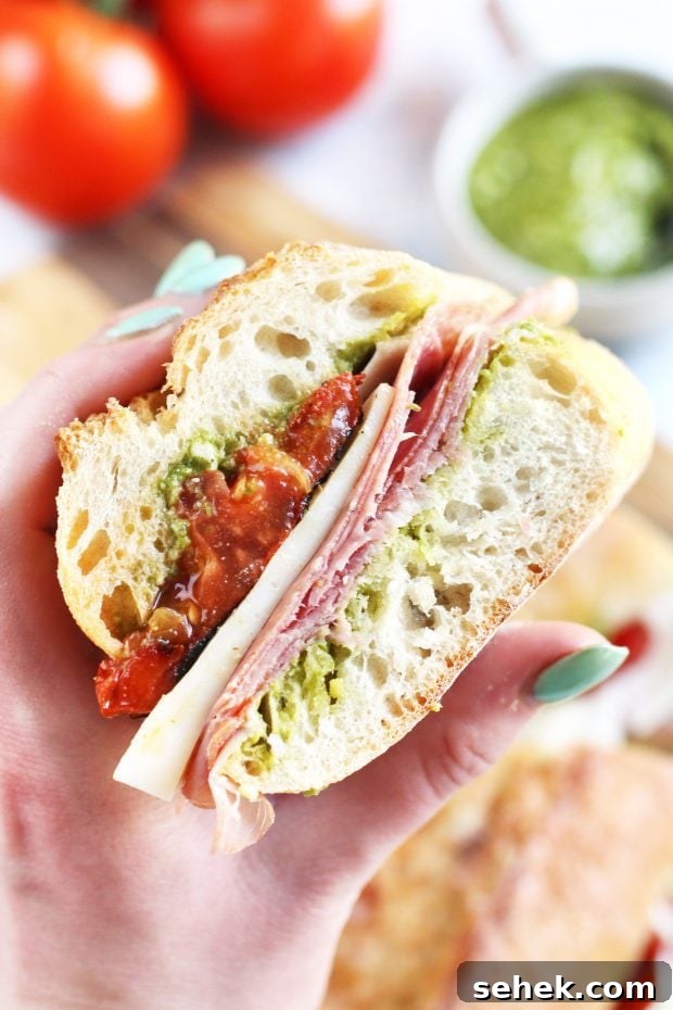 Grilled Italian Tomato Grinder Sandwich Recipe 2 Grilled Tomato Italian Grinder Sandwich