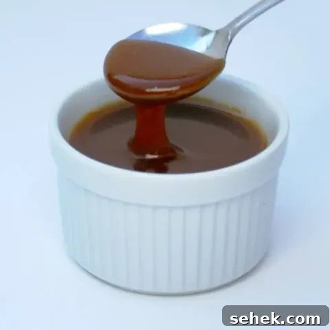 10 Minute Buttermilk Caramel Sauce