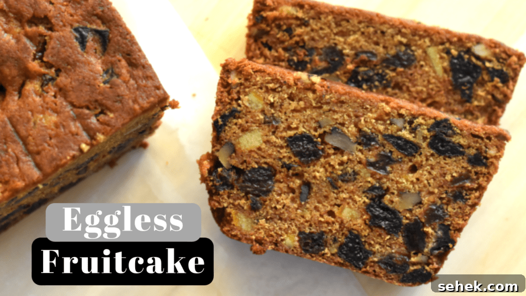 Moist Eggless Fruit Cake Recipe for Every Occasion 2 Eggless fruit cake