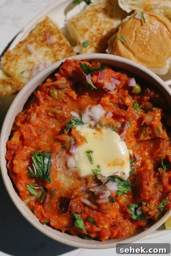 Authentic Mumbai Pav Bhaji Recipe: Flavorful Street-Style Masala 9 pav bhaji recipe card