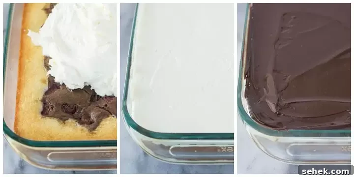Danube Wave Cake (Donauwellen) – Classic German Layered Dessert 5 how to frost donauwellen kuchen