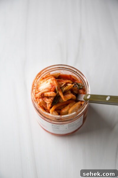 5-Ingredient Gluten-Free Kimchi Chicken Casserole 6 kimchi in a jar