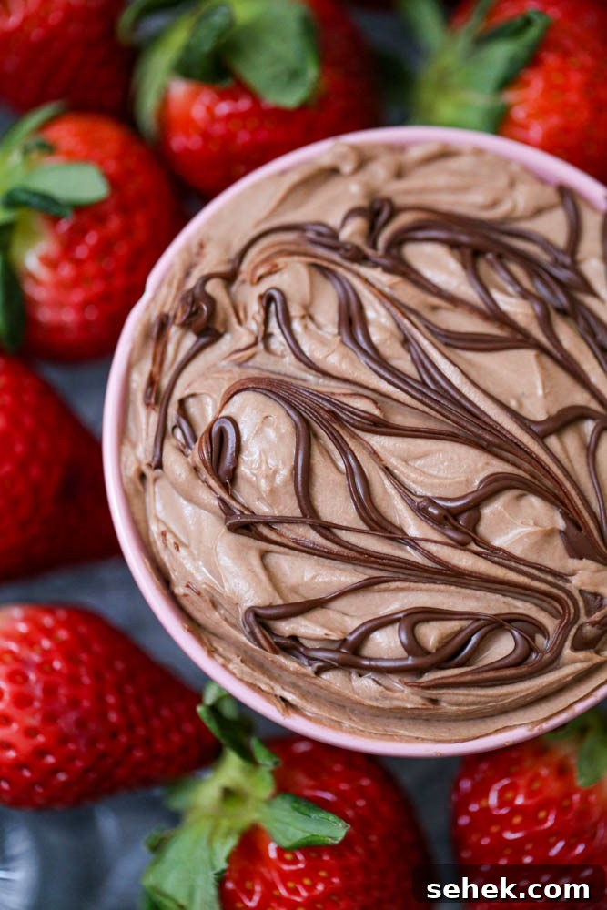3-Ingredient Low-Calorie Nutella Dessert Dip 4 3 Ingredient Skinny Nutella Dessert fruit Dip recipe
