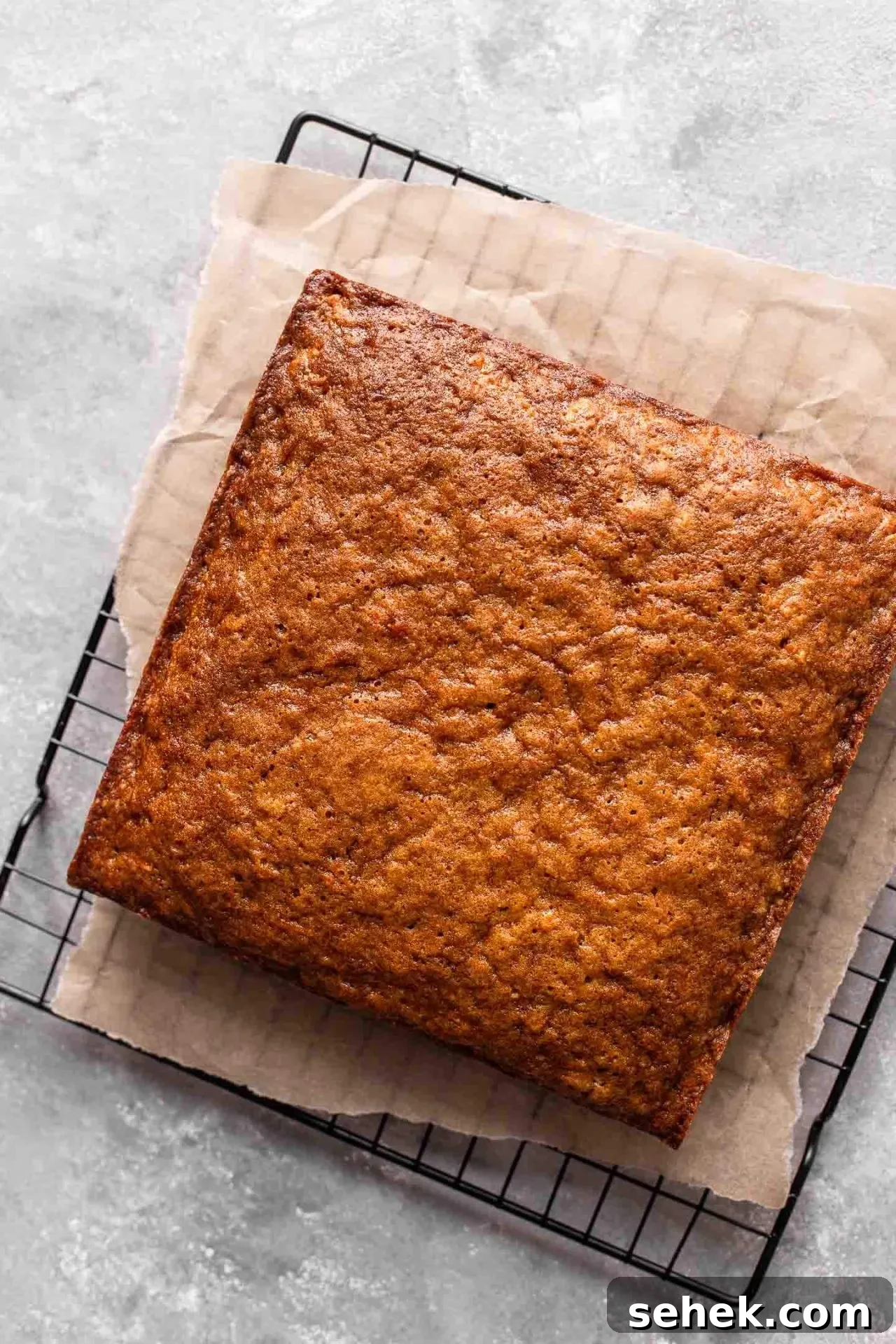 Mini Carrot Cake Recipe for Moist Mini Layer Cakes 4 mini carrot cake on parchment lined wire