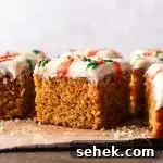 sliced mini carrot cake on parchment lined wire rack (1)