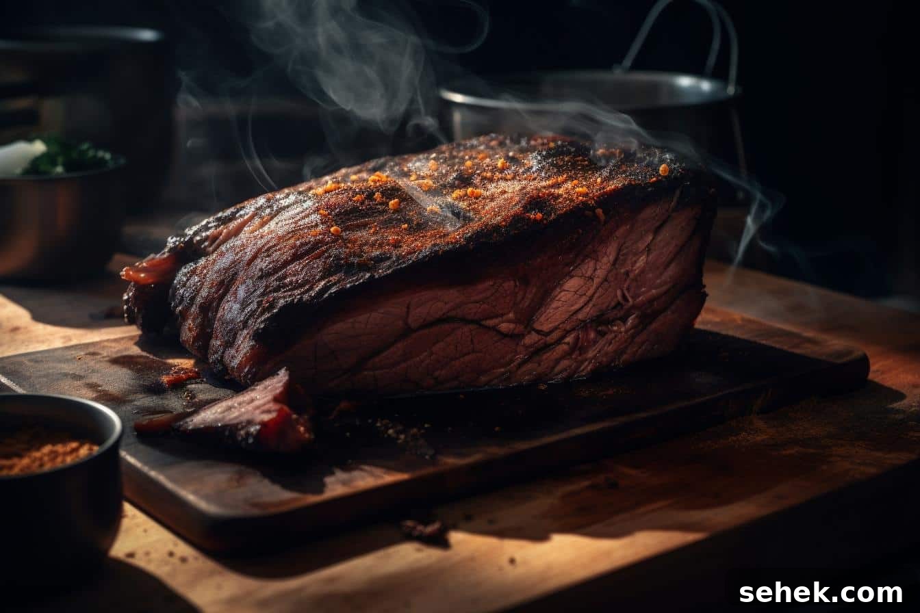 Smoked Bison Brisket Recipe: Tender, Flavorful BBQ Brisket 3 bison brisket smoker recipe