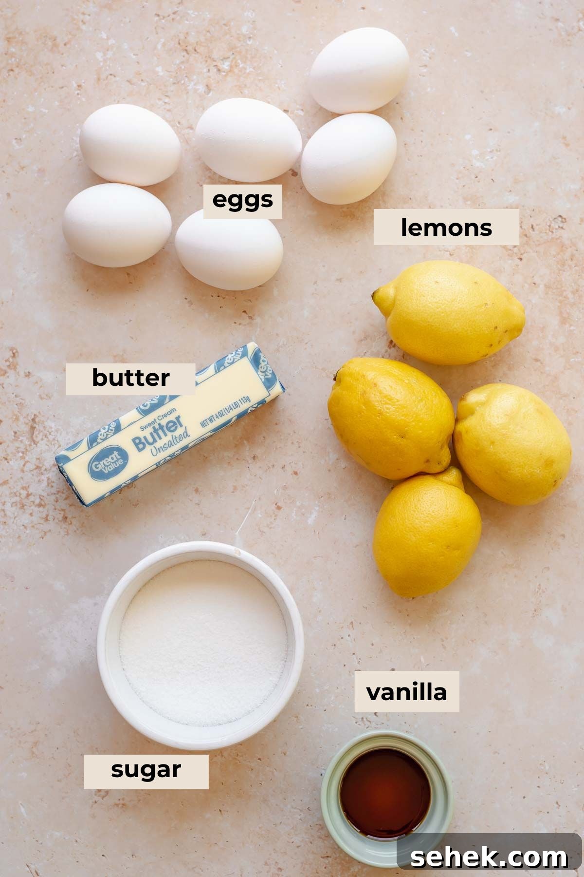 Lemon Meringue-Filled Donuts: Zesty Citrus Cream Puff 3 Ingredients for lemon curd.
