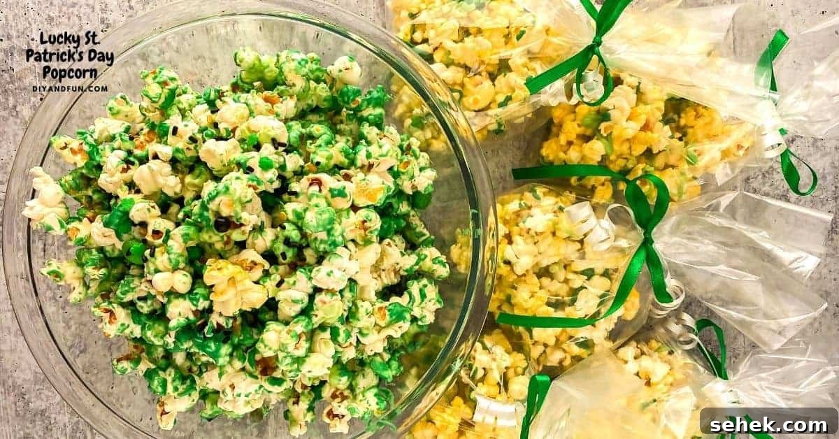 16 Simple St. Patrick’s Day Treats Kids and Adults Will Love 12 Lucky St Patrick's Day Popcorn
