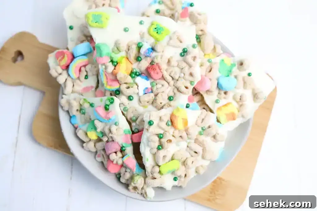 16 Simple St. Patrick’s Day Treats Kids and Adults Will Love 15 Lucky Charms Bark