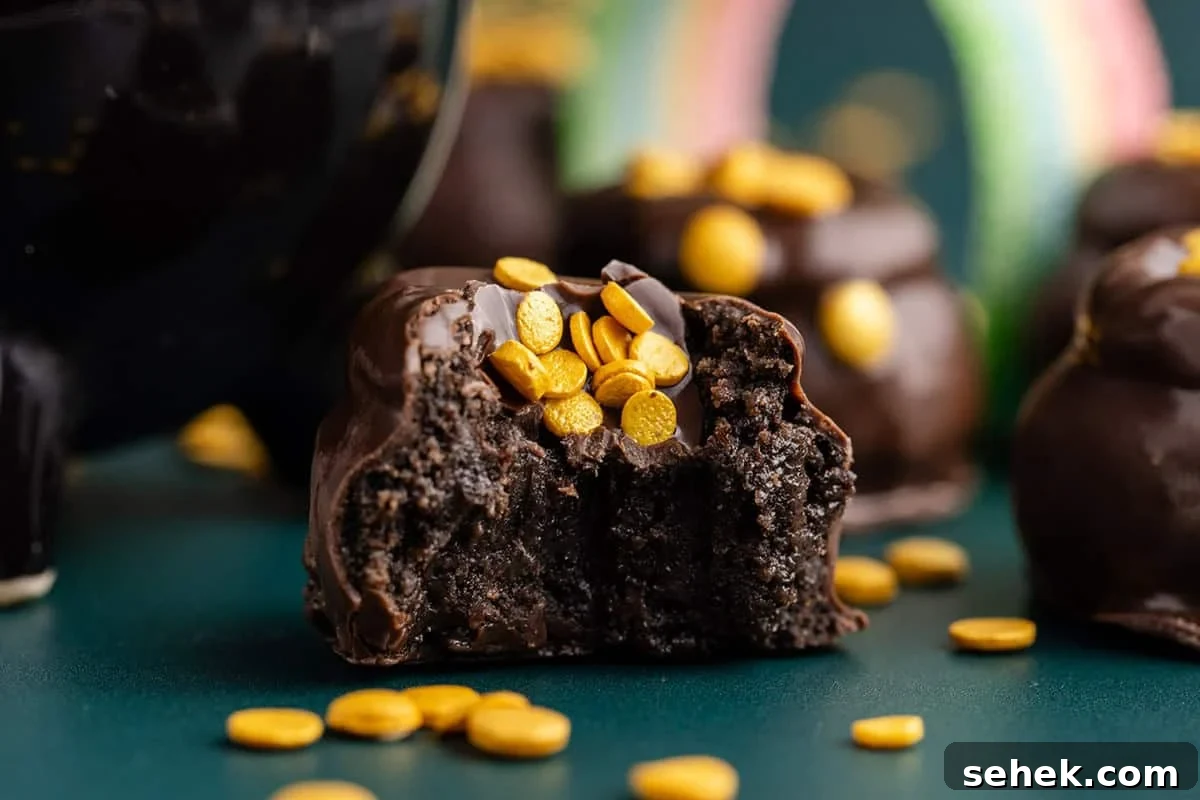 16 Simple St. Patrick’s Day Treats Kids and Adults Will Love 8 Mint Truffles